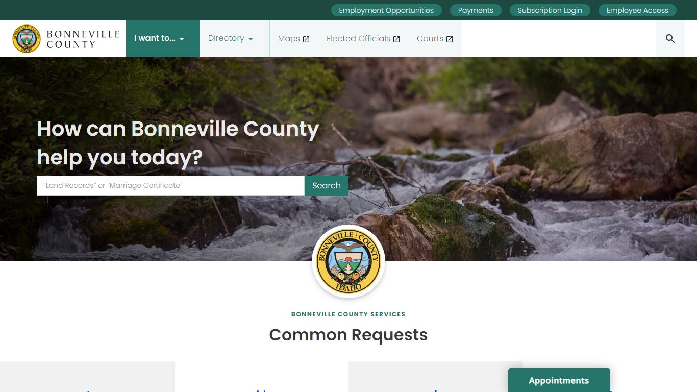 Bonneville County, ID | Official Website